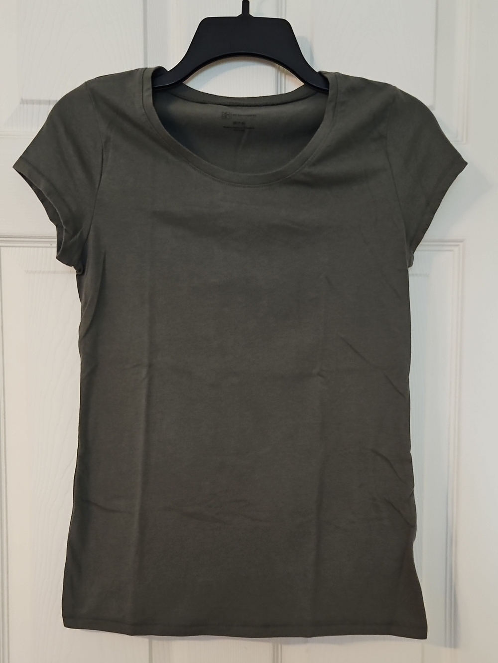 NOBO Olive Scoop Neck Short Sleeve Tee
